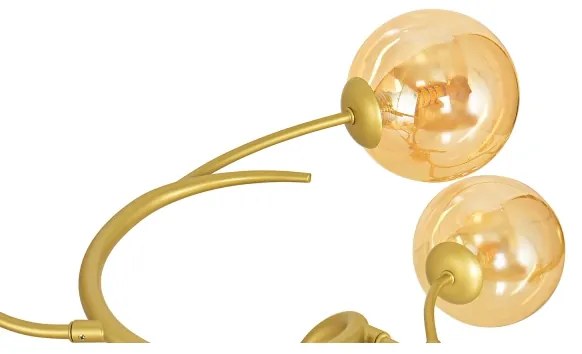 Brilagi - LED Felületre szerelhető csillár MISTEL 9xG9/3W/230V arany