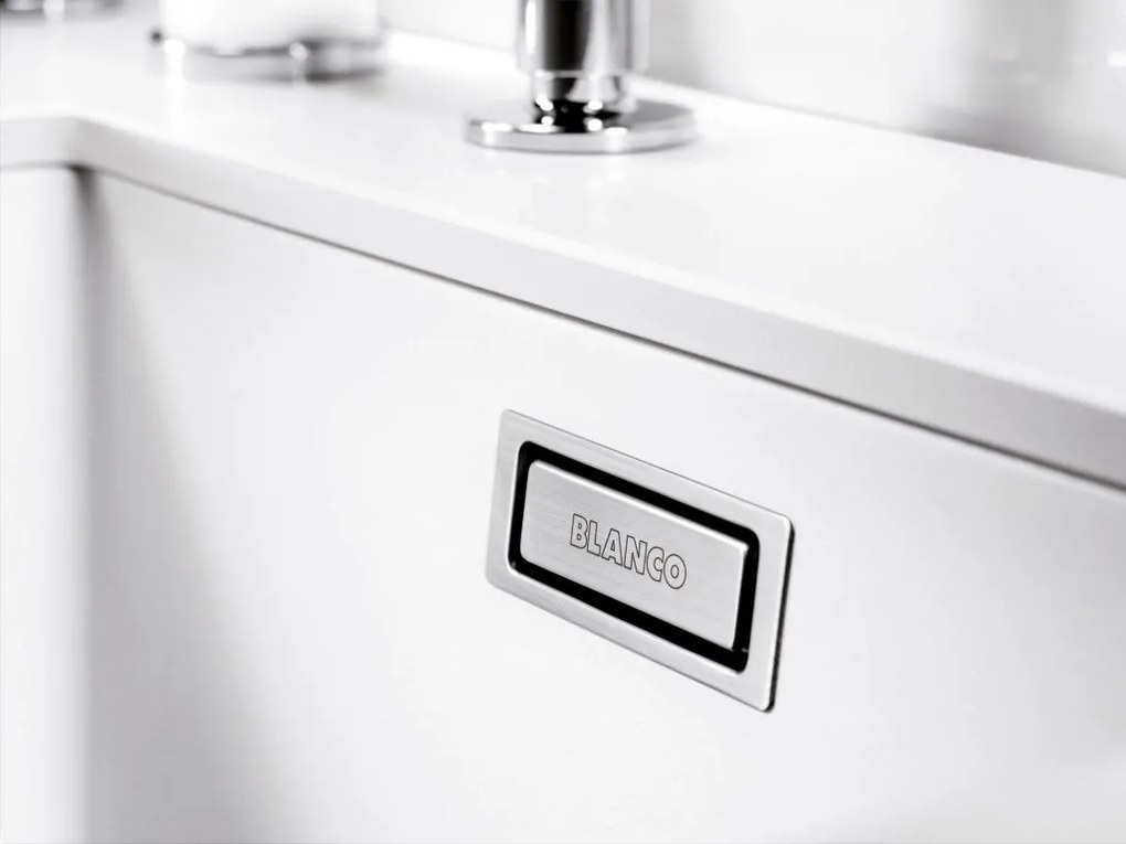 Blanco Subline 400-U, szilgránit mosogató a munkalap alatt 400x400x190 mm, 1 kamrás, szürke vulkán, BLA-527349