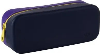 Tolltartó, display, cipzáras, szilikon, kétszínű, APLI Vibrant, vegyes színek (LCA20658)