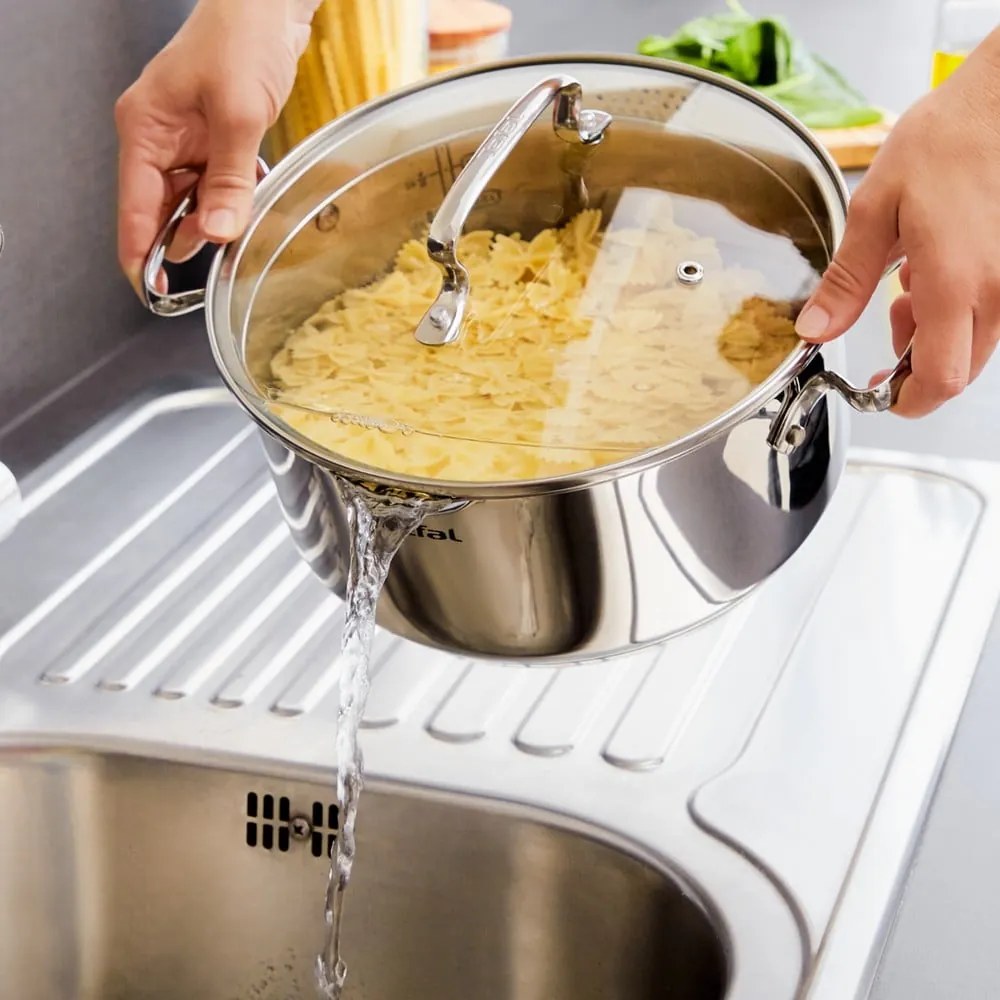 Rozsdamentes acél edény készlet 10 db-os DUETTO+ G719SA55 – Tefal