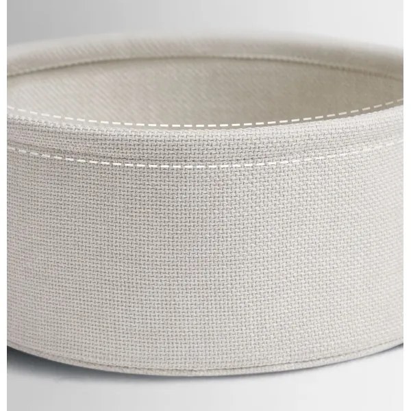 NOIRA oldalsó asztal, szürke/fehér