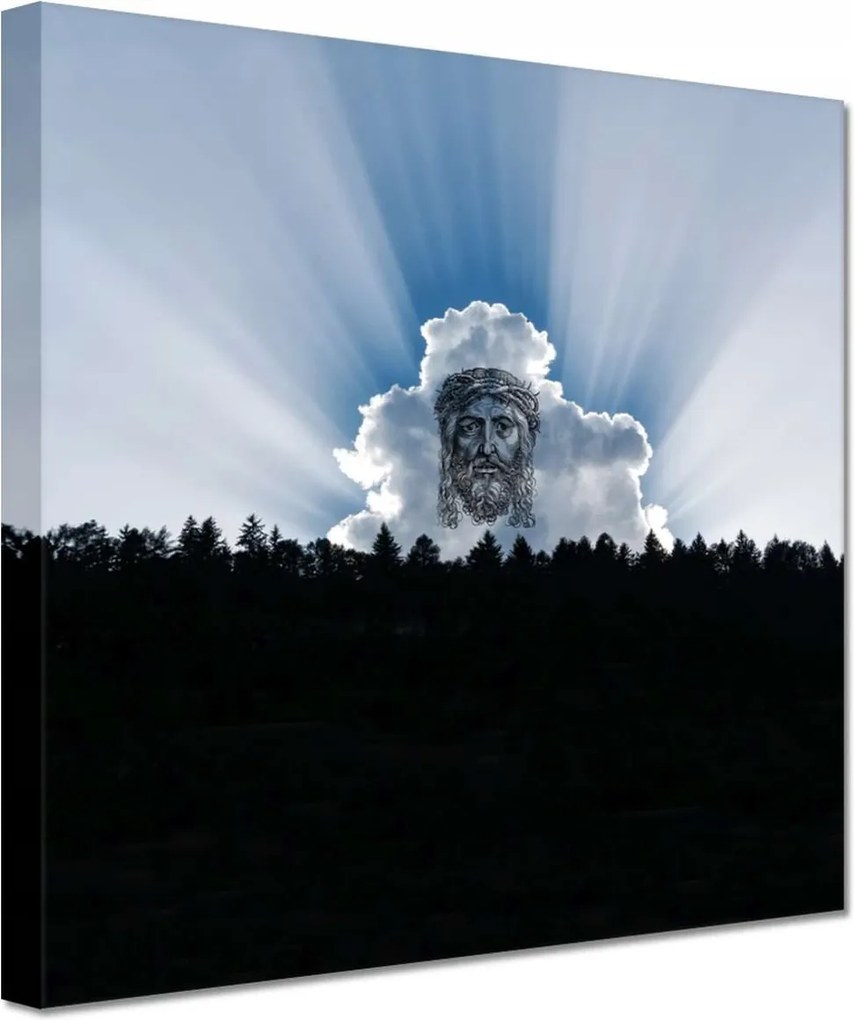 Vászonkép 60x60 Jézus Krisztus Mennyország