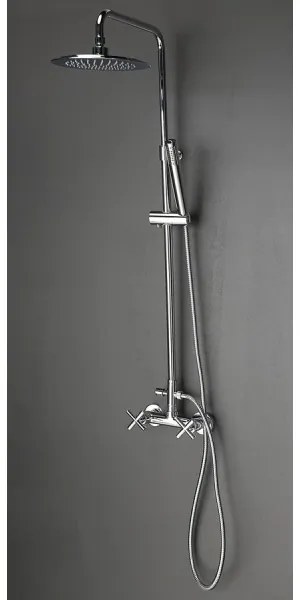 Sapho - AXIA zuhanycsaptelep, fényes króm