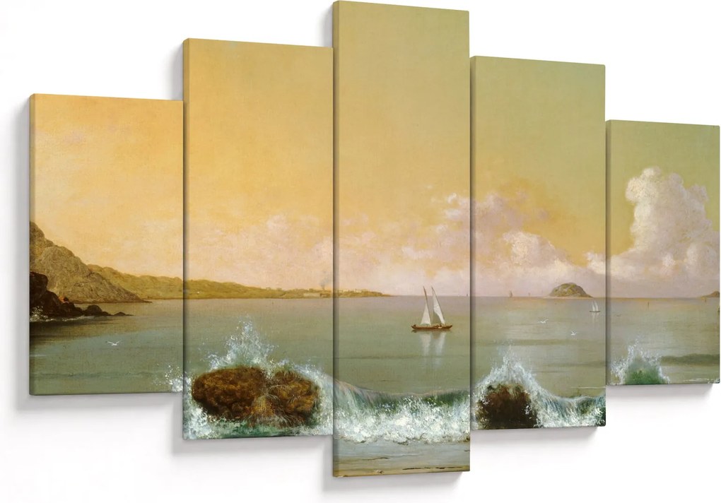 Kép - Martin Johnson Heade, Rio de Janeiro Bay, reprodukciók (150x105 cm)