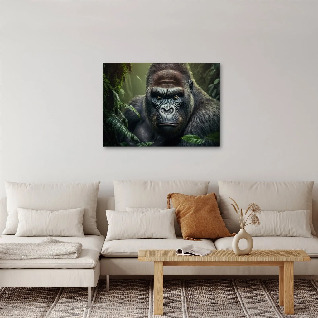 Kép - Egy gorilla portréja (70x50 cm)