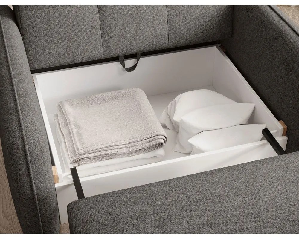 Sötétszürke fotel Laine – ELTAP