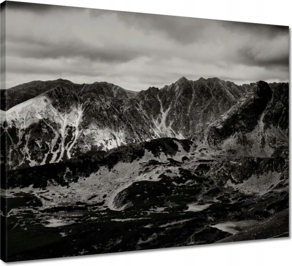 Vászonkép 50x40 Tátra Lengyel hegyek Kilátás