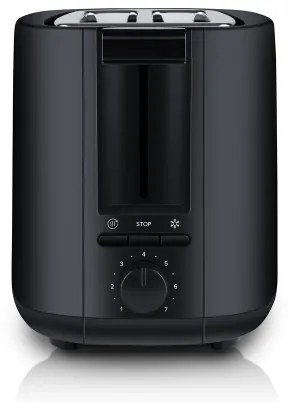 Niceboy ION Cruncher C1 - Kenyérpirító két lyukkal és pörkölővel 750W/230V fekete