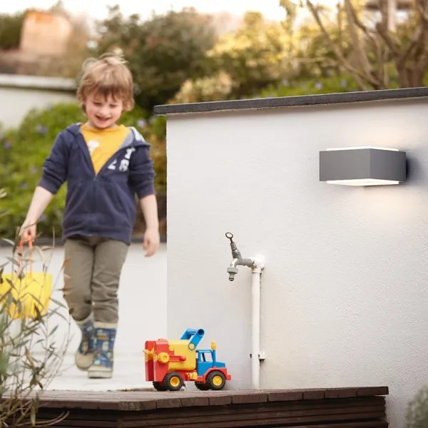 Philips 17337/87/PN - Kültéri fali lámpa MYGARDEN HEDGEHOG E27/42W/230V IP44