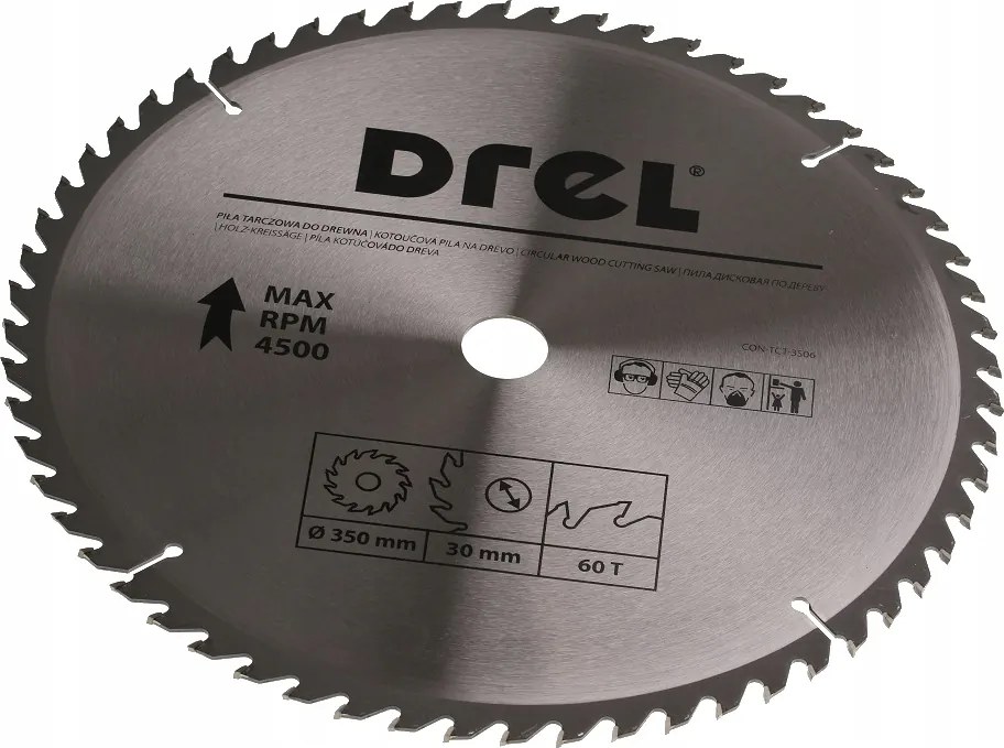 Faipari Körfűrész 350 mm 60 Fogas