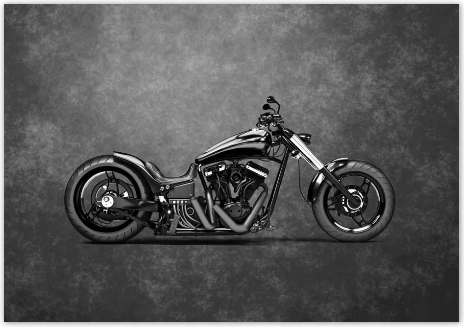 Fotótapéta flizelina 312x219 Motor Chopper