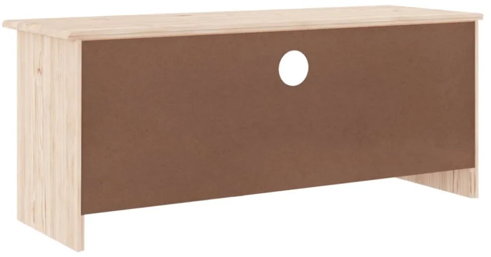 ALTA tömör fenyőfa TV-szekrény 100x35x41 cm