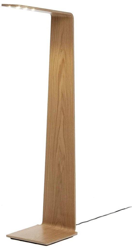 LED2 állólámpa, többféle változat - TUNTO Modell: natúr nyír, fehér színű