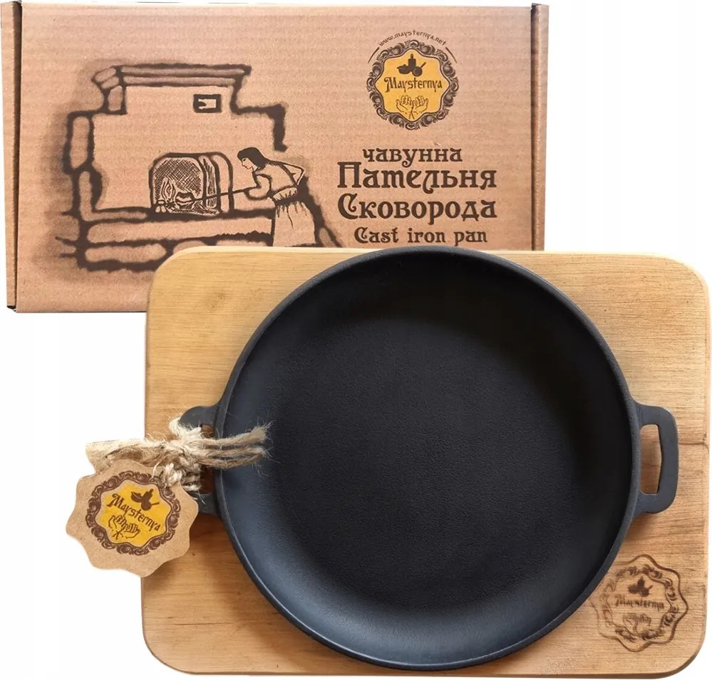 Öntöttvas serpenyő Ø18cm Elegancia és funkcionalitás