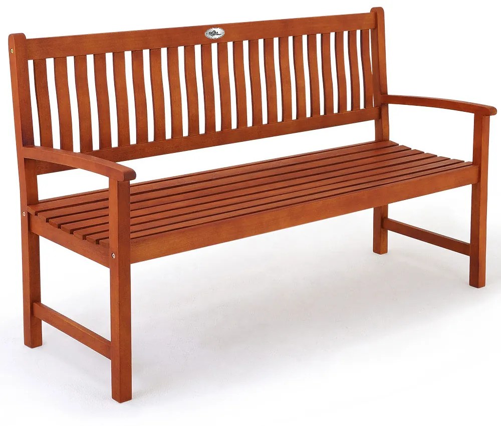 MAXIMA kerti pad, 152x55x90cm, természetes barna Casaria