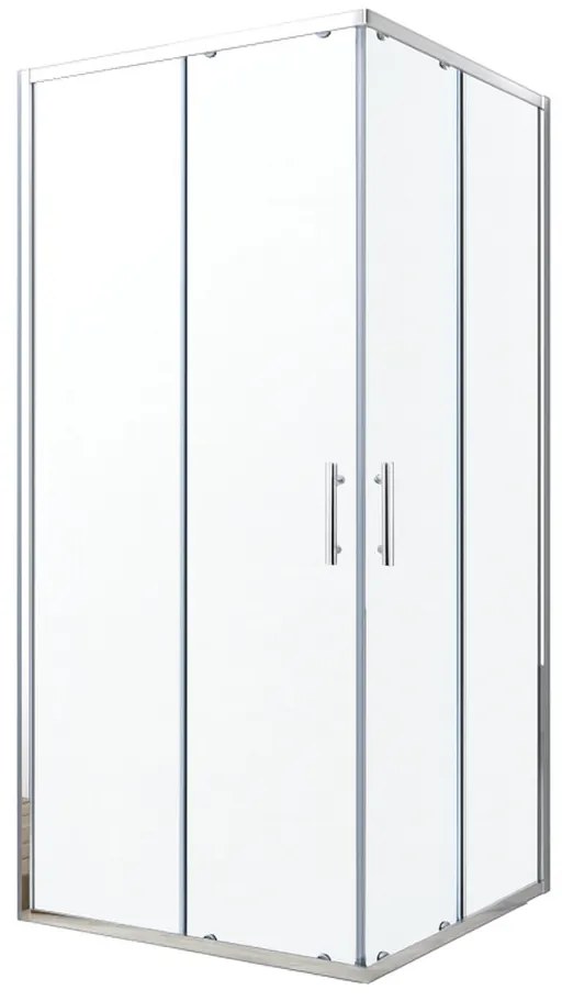 Soul 80x80 cm szögletes zuhanykabin tálca nélkül