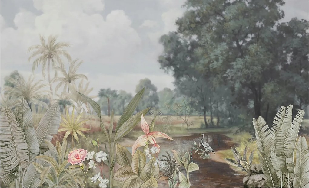 Stílusos Dekoratív fotótapéta Flizelin Egzotikus táj 416x254