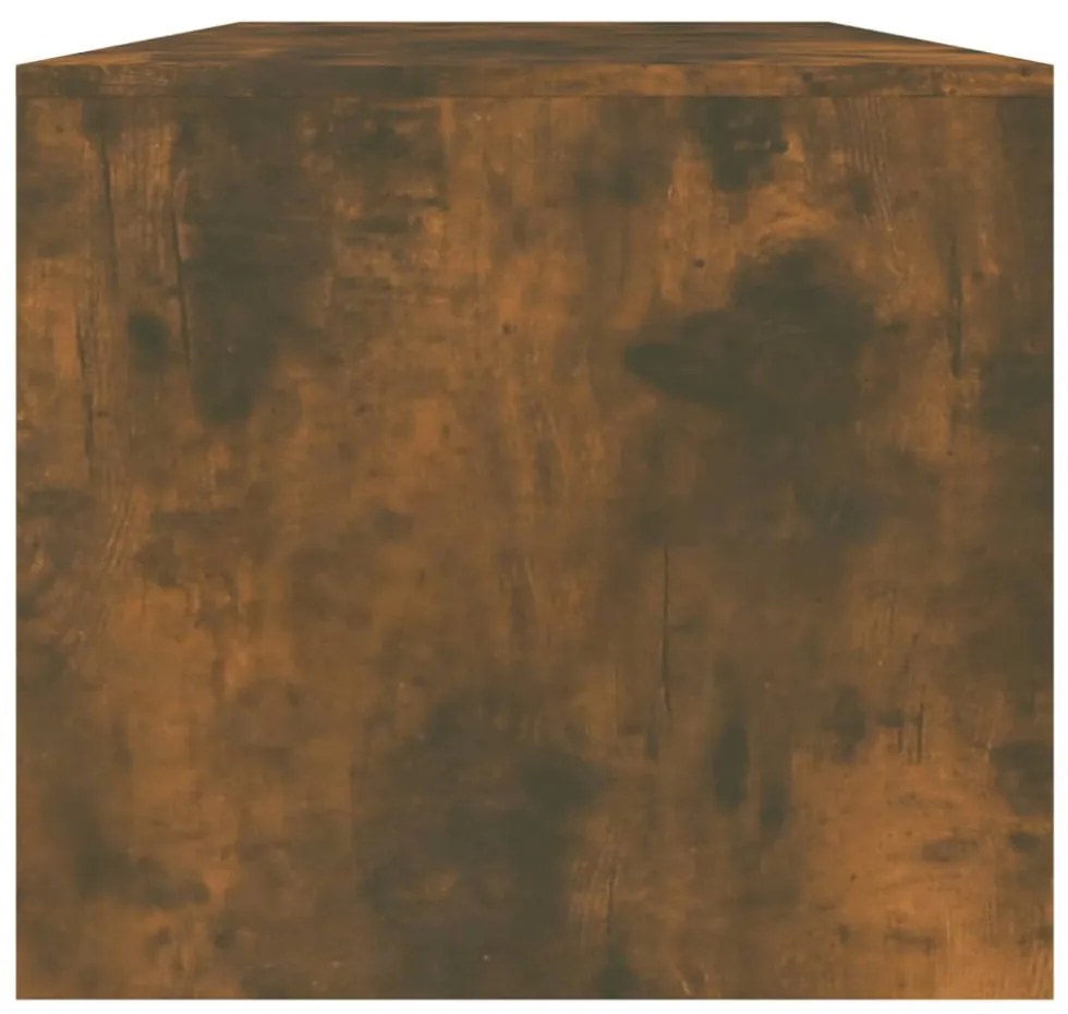 füstös tölgy színű szerelt fa dohányzóasztal 102 x 50 x 45 cm