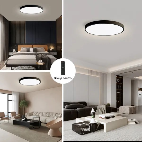 Brilagi- fényerőszabályozható okos medencelámpa LED/180W/230V átm. 120 cm Wi‑Fi Tuya fekete + távirányító