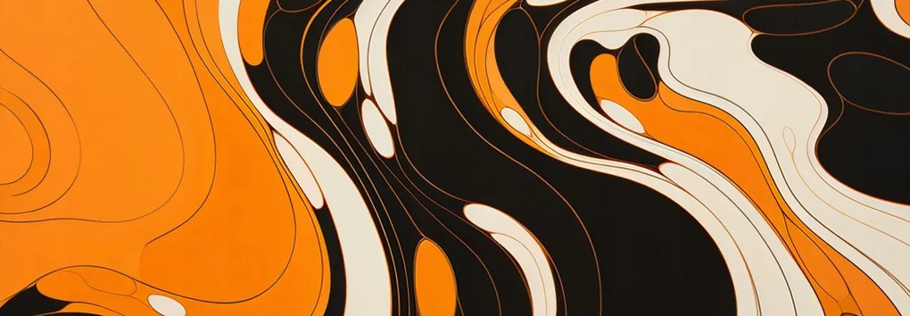 Poszter 95x33cm Táncoló Tinta