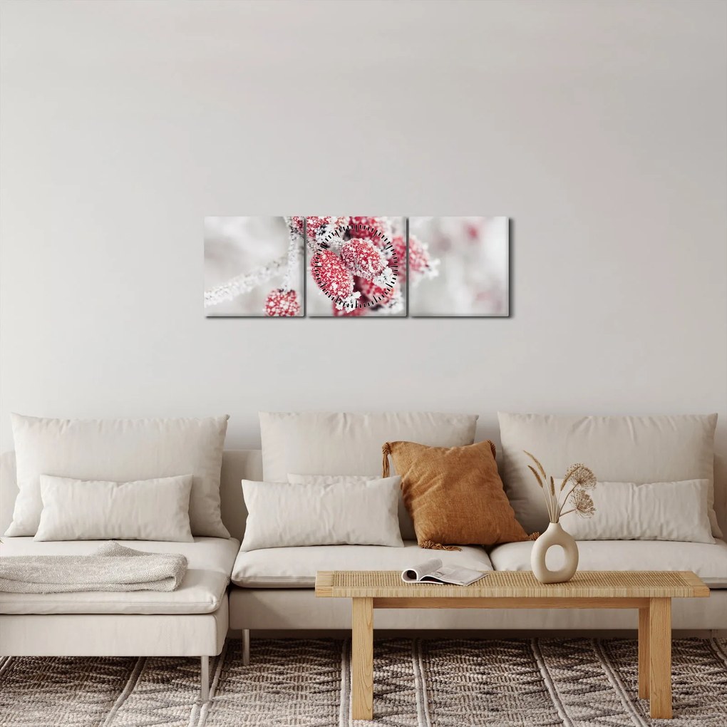 Kép - Fagyasztott gyümölcsök (órával) (90x30 cm)