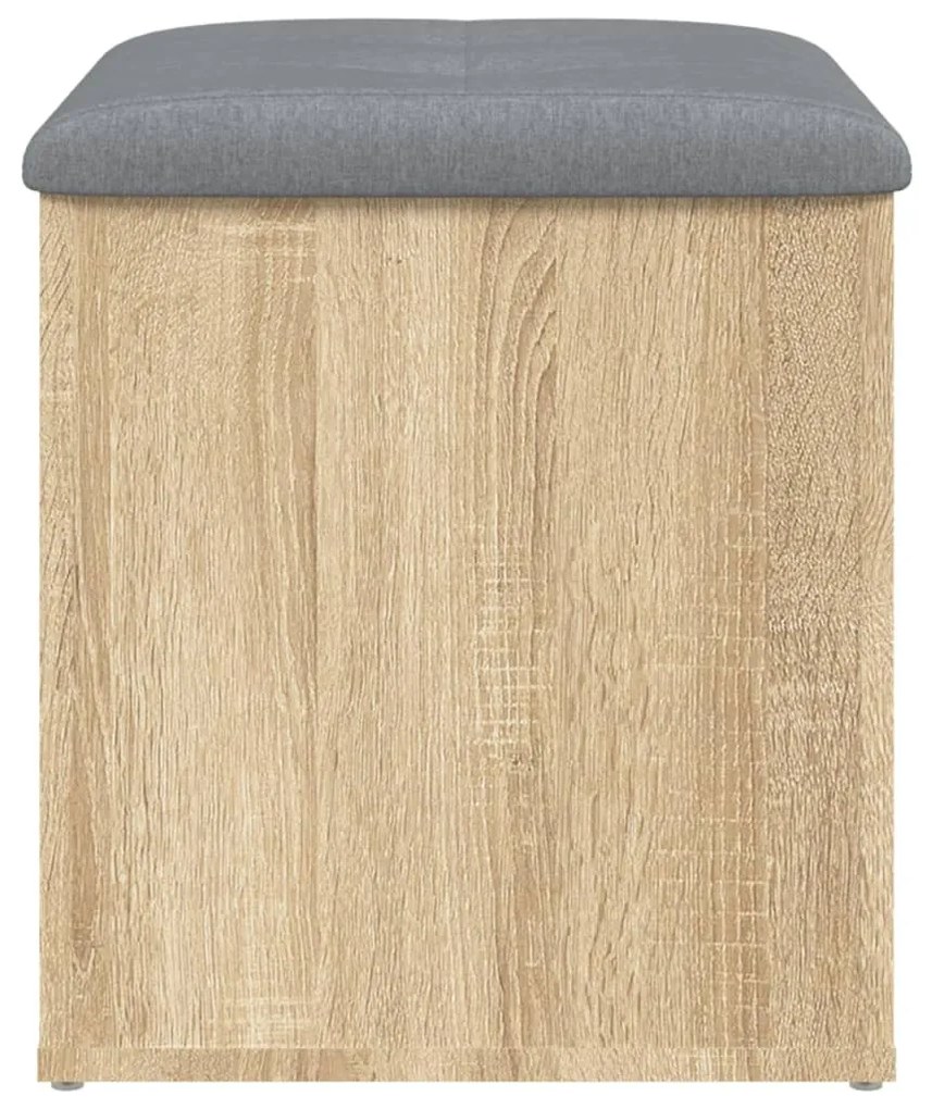 sonoma tölgyfa tárolópad 42 x 42 x 45 cm