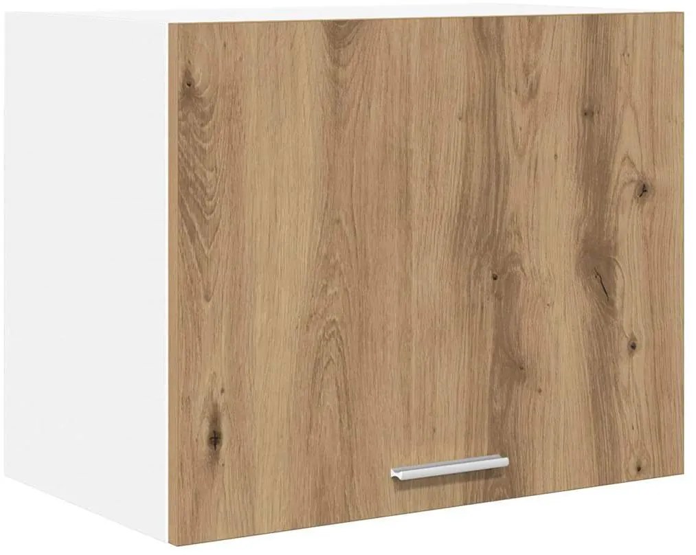 Függő szekrény Riga Artisan tölgy és fehér 50 x 31 x 40 cm