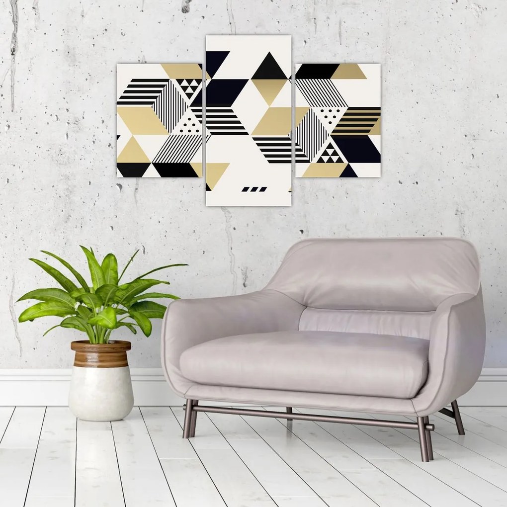 Kép - Geometriai formák N⁰1 (90x60 cm)