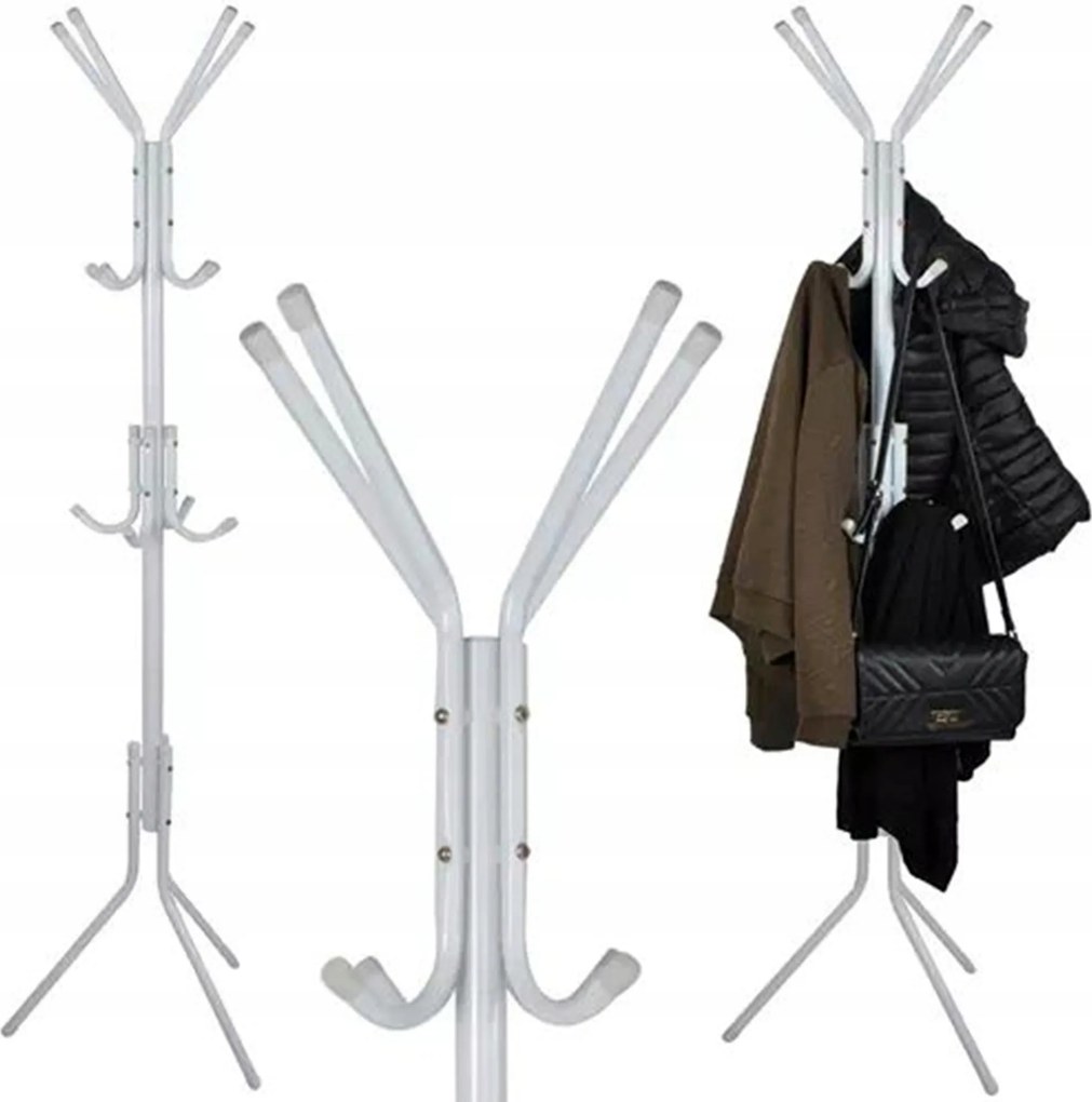 Ruhaakasztó Álló Padló Állvány Loft 12 Akasztó 3 Szint