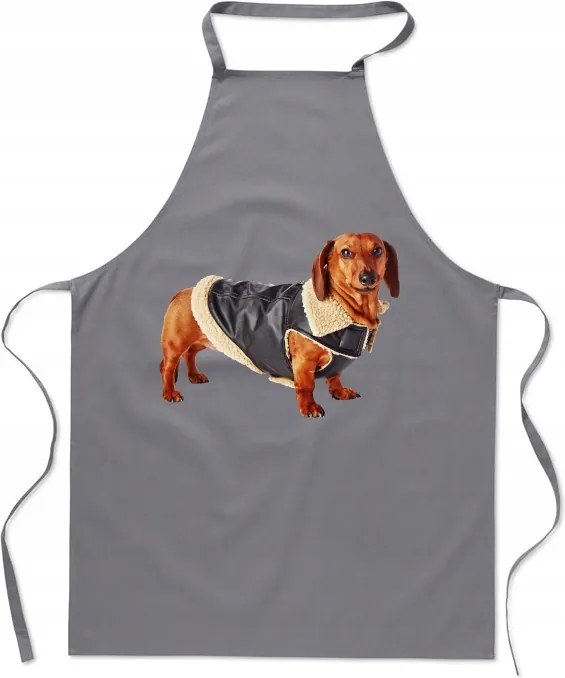 Konyhai kötény nyomtatás Tacskó Vicces Kutyák Ajándék