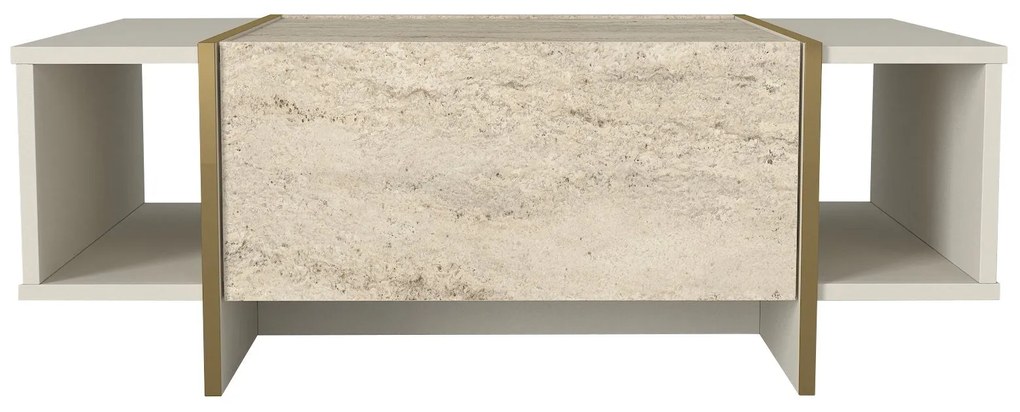 Dohányzóasztal Veyron - Travertine, Sandstone