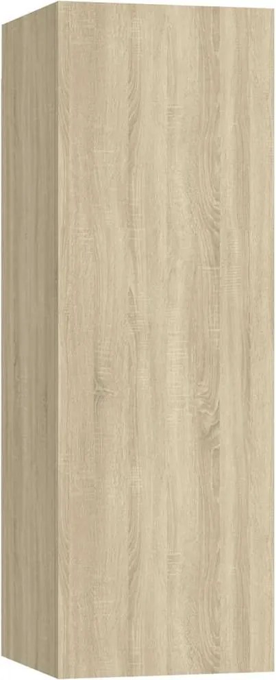 vidaXL sonoma tölgy szerelt fa TV-szekrény 30,5 x 30 x 90 cm
