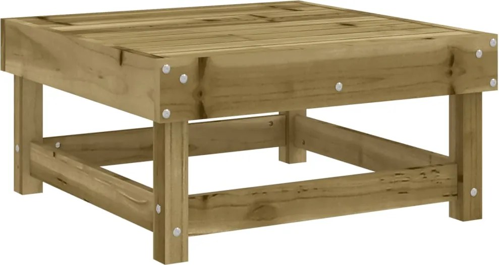 vidaXL impregnált fenyőfa kerti lábzsámoly