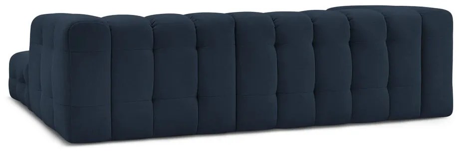 Sötétkék sarokkanapé (jobb oldali) Cloud – Bobochic Paris