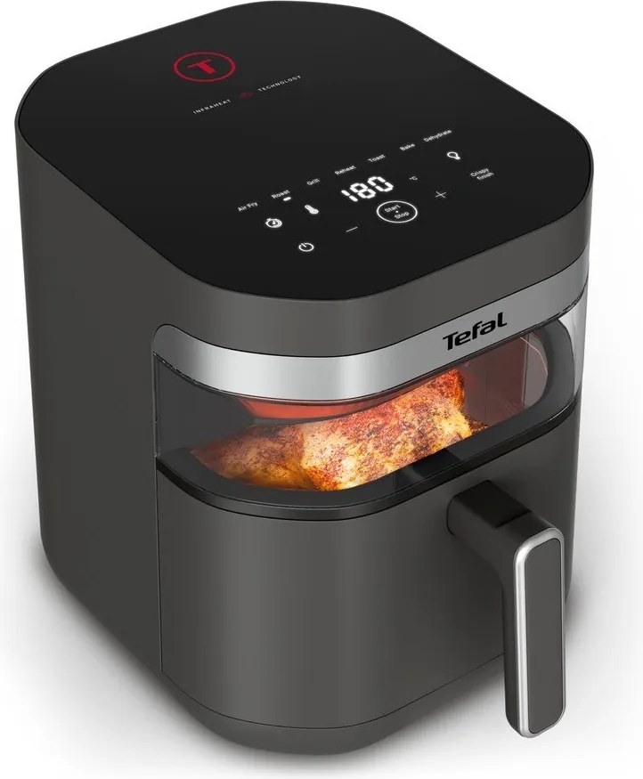 Sötétszürke forrólevegős fritőz Infrared EY832HE0 – Tefal
