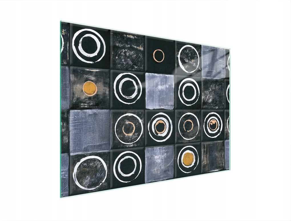 Üveg Vágódeszka 30x22 Mintás Edzett Üveg