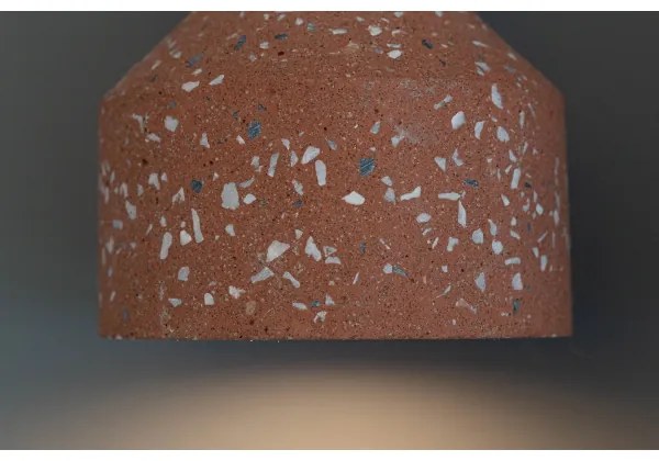 Klausen 111038 - RESIN lógó 1xE27/11W/230V rózsaszín/fekete