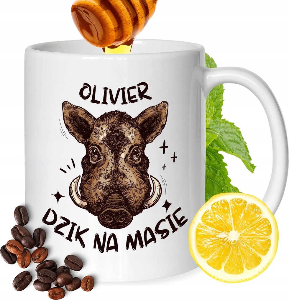 Bögre Olivier Férj Barátjának Ajándék Nyomtatott Fehér 330ml