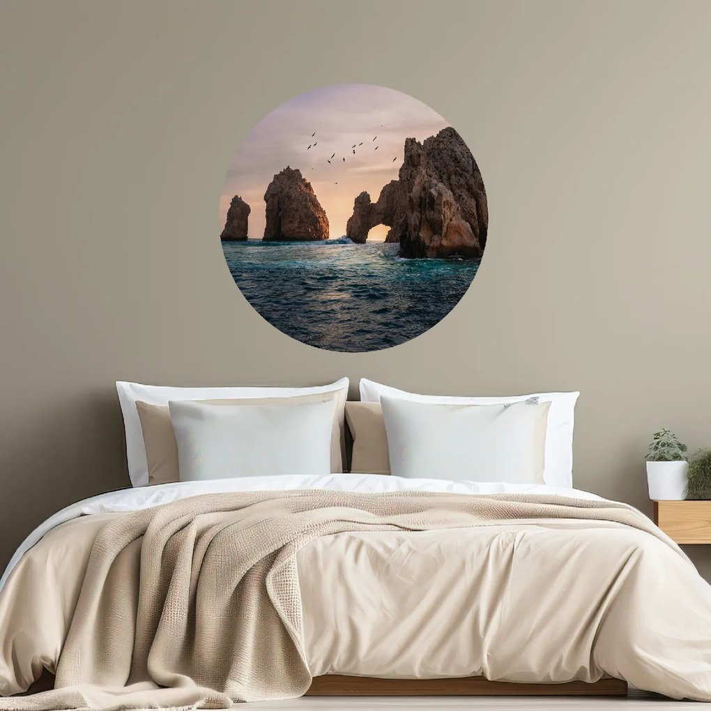 PIPPER. Textil kör alakú falmatrica "Los Cabos" Méret: 120cm
