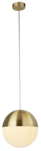 Searchlight 24181SB - Csillár zsinóron ENDOR 1xE27/40W/230V sárgaréz