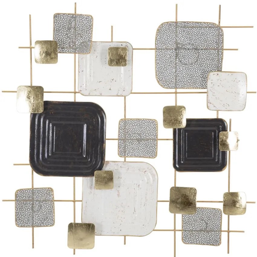 Fali vas panel kockák 80x5x80cm