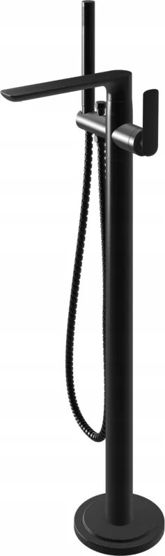 Kádtöltő csaptelep egykaros szabadonálló Kohlman Experience Black QF1165EB