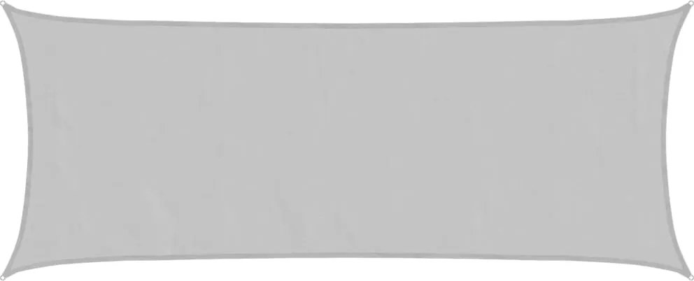 vidaXL szürke 100% poliészter oxford szövet napvitorla 4,5x2 m