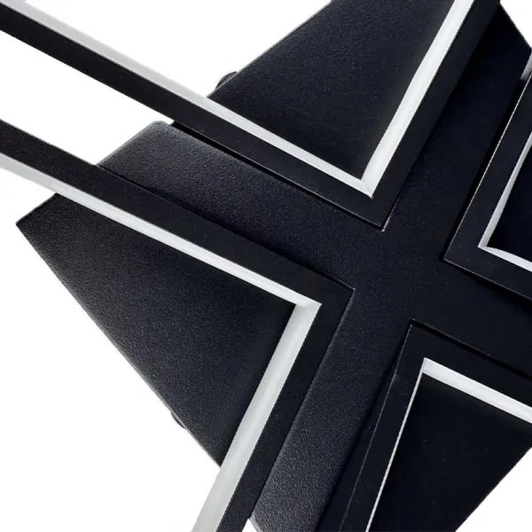 LED állítható mennyezeti lámpa 115W 230V 3000-6500K fekete + DO