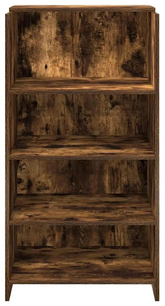 recepciós pult füstös tölgy 55x50x103,5 cm szerelt fa