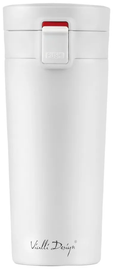 Fuori fehér thermo utazóbögre, 400 ml - Vialli Design