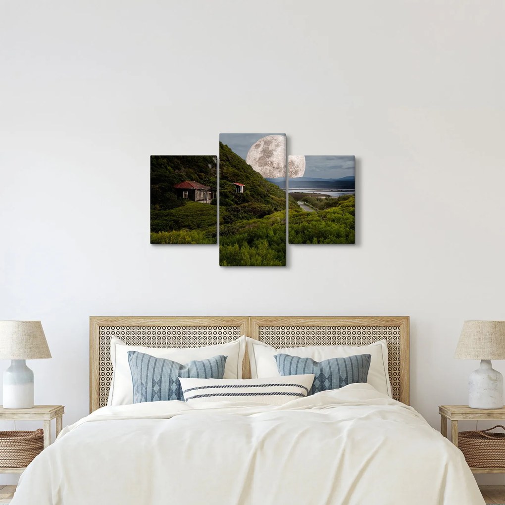Holdas tájkép (90x60 cm)