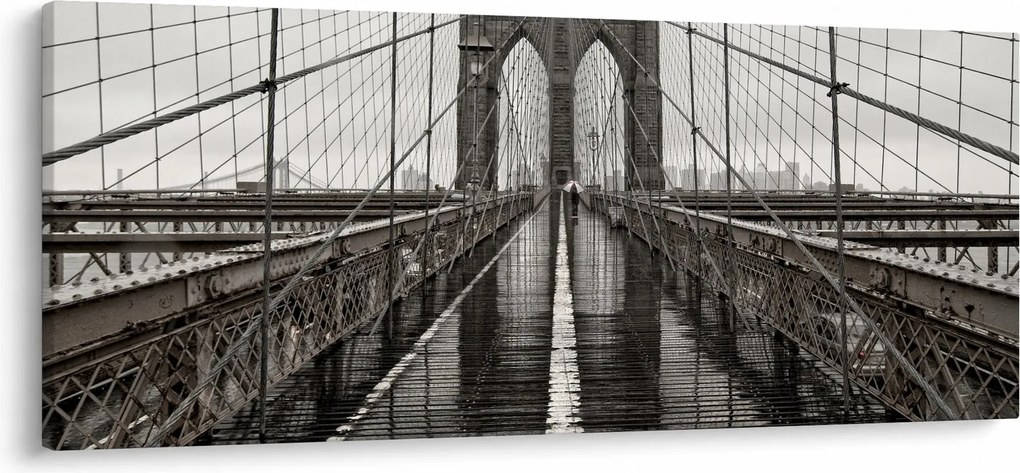 Kép - Brooklyn híd (120x50 cm)