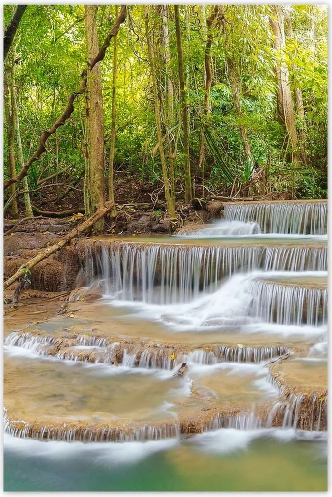 Poszterek 40x60 Tájkép Vízesés