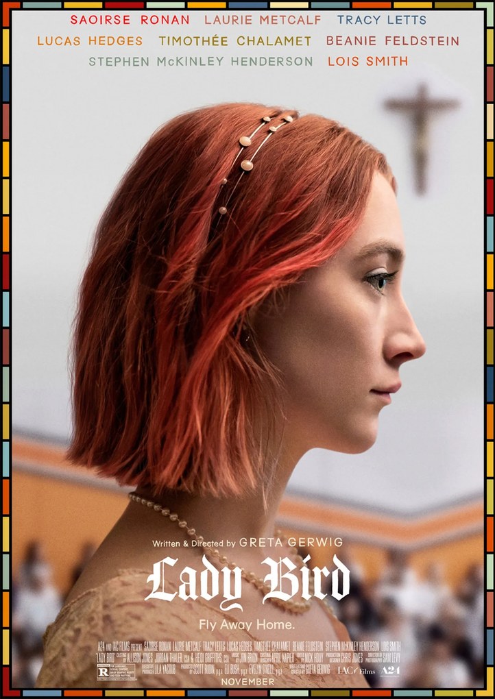Lady Bird poszter 2017 Film Saoirse Ronan